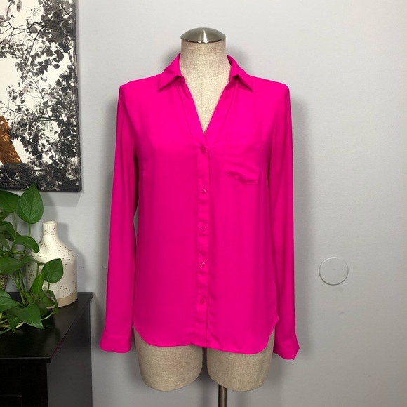 Outback Red Tops - Outback Red Pink Button Down Blouse Sz XS